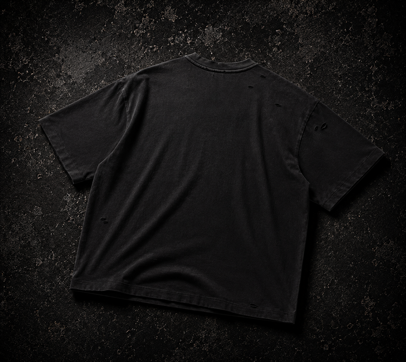 MOTION IS SURVIVAL DISTRESSED TEE